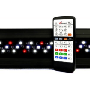 Finnex 247 Planted Plus 24" automated LED light with 660nm red LED 24.5W
                            FX CRV-24