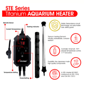 Finnex 400W hter, with digital temperature controller
                            FX STE-400