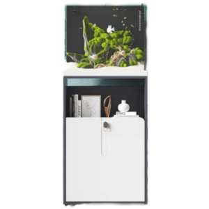 SunSun HCB-400 Back Filtration Aquarium with White Cabinet, 14gal
                            SS HCB-400