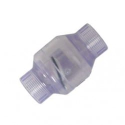 1/2" TxT Clear Check Valve