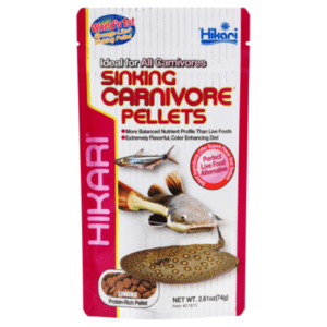 Hikari Sinking Carnivore Pellets 2.61oz (21915)
                            HK Sinking Carnivore Pellets 2.61oz
