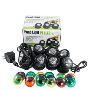 Jebao 6 x 1.6W Submersible LED Lights
                            JB PL1LED-6