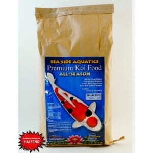 5kg  All Season Premium Koi Food (5 x 1kg inside) Sea Side Aquatics