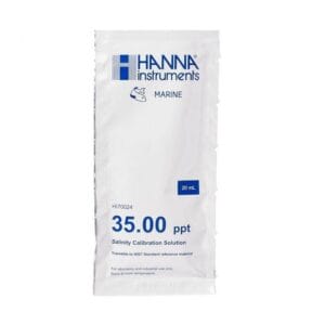 Single 35ppt Salinity Calibration Sachet - Hanna  HI70024P
