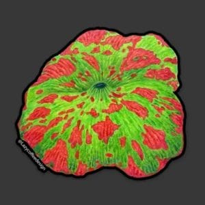 Jawbreaker Sticker by Lazy Coffee Design