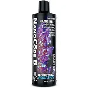 Brightwell - Nano Code B - Balanced Major, Minor And Trace Element And Buffer System For Nano-Reef Aquariums (250ml)